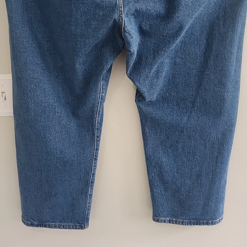 New Women's Levi's 501 Original Cropped Jeans sz 26W high rise straight leg NWT - Picture 2 of 5